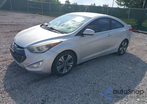 2014 Hyundai Elantra из США, поврежденный, VIN KMHDH6AH6EU029340